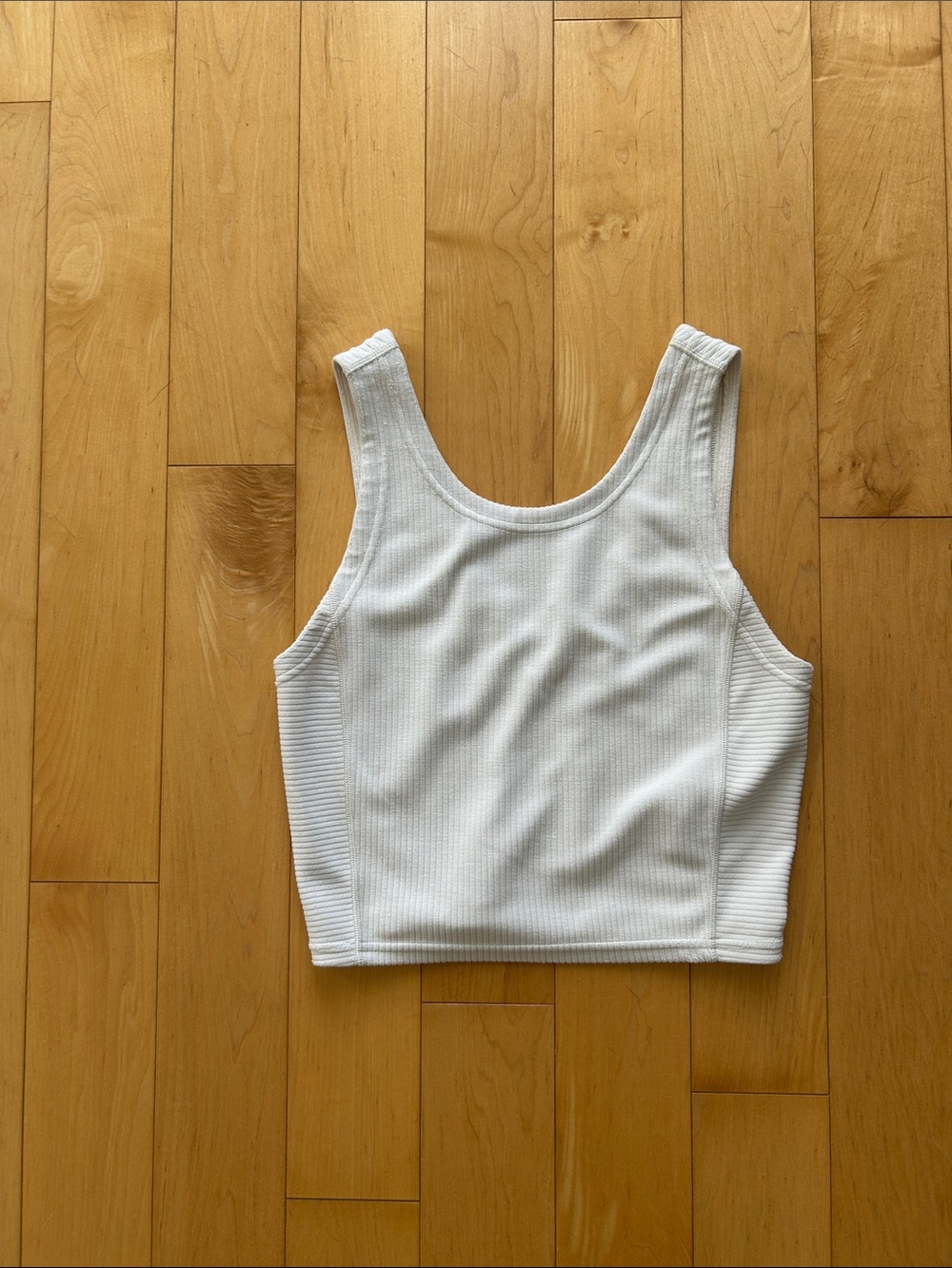 Lululemon white Tank Crop Top - Women